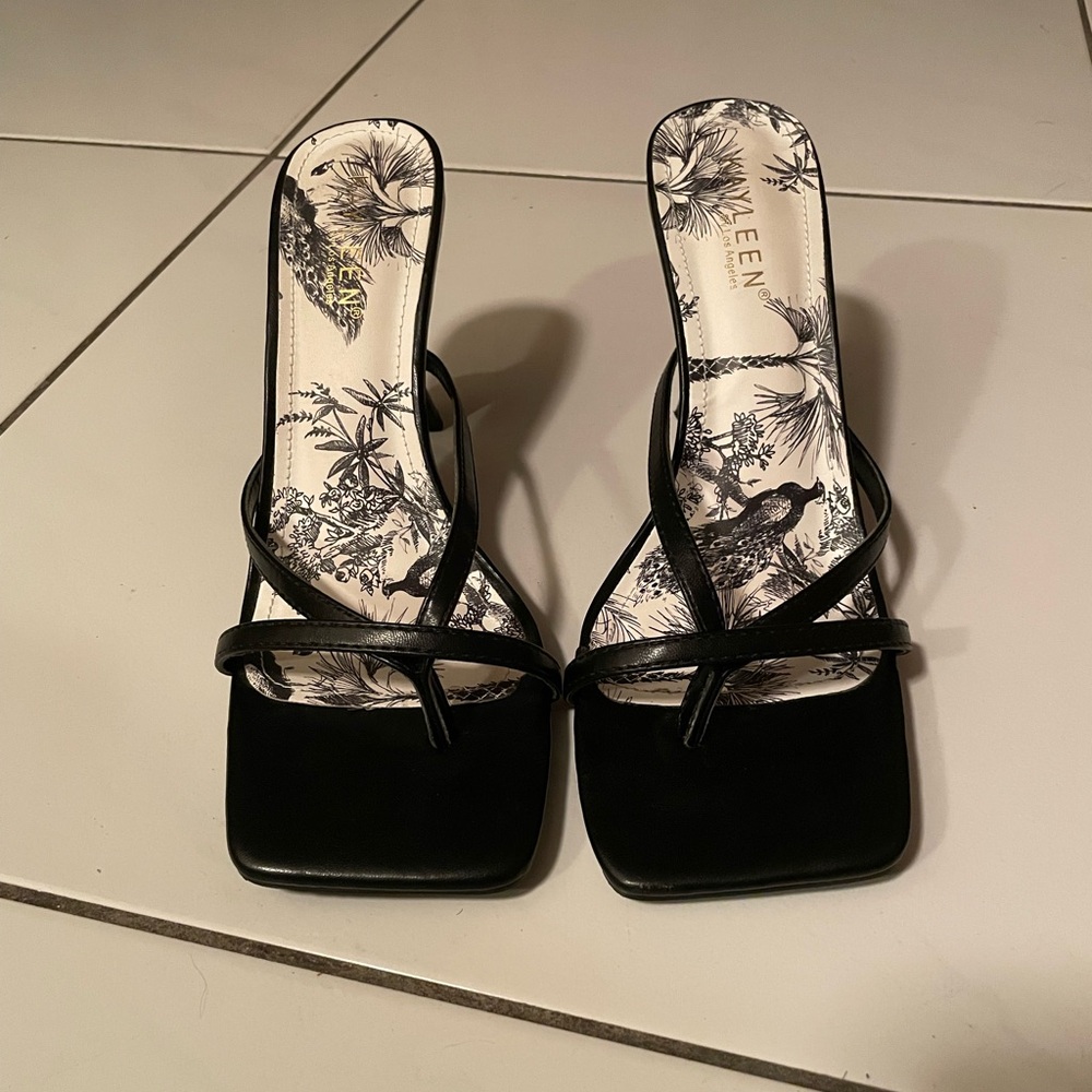 Square Toe Heels